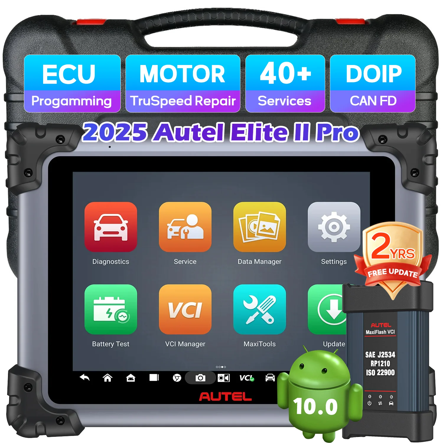 Autel MaxiSYS Elite II PRO- 2-year free software updates - Image 4
